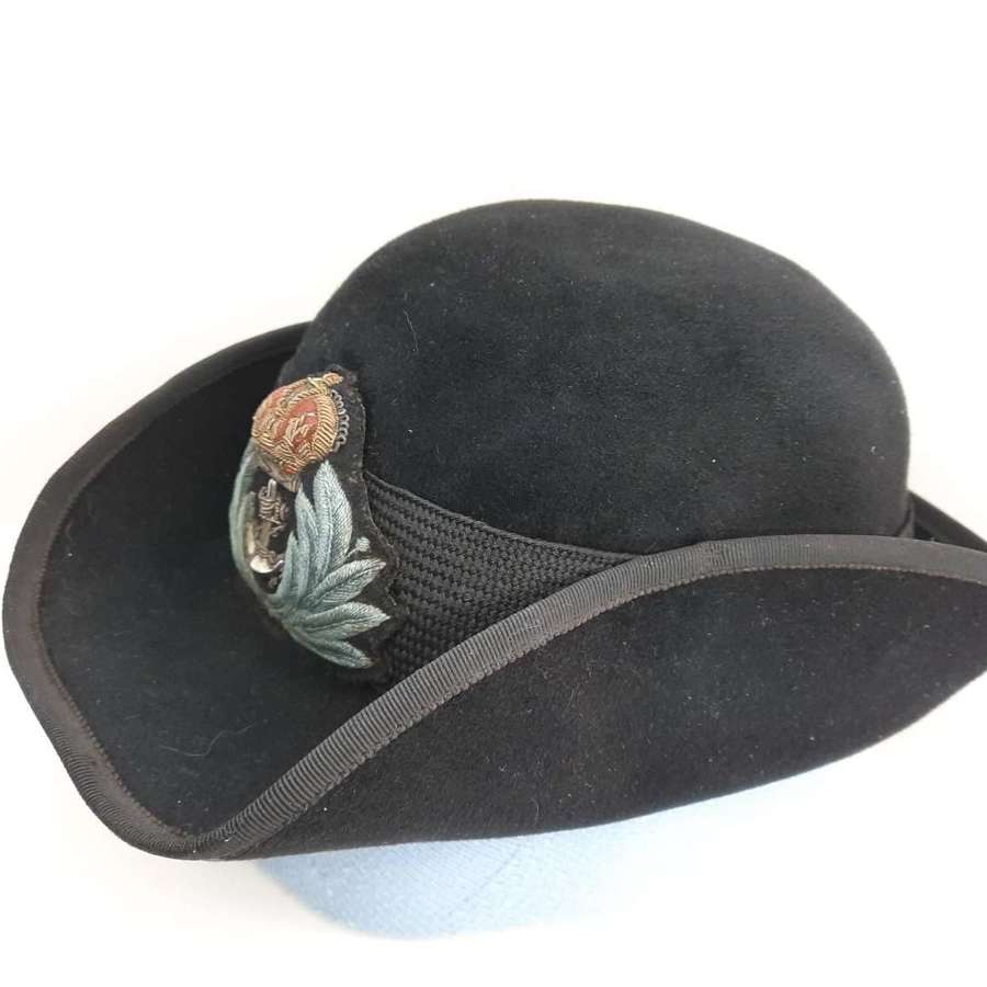 WW2 WRNS Officer Bicorn Hat