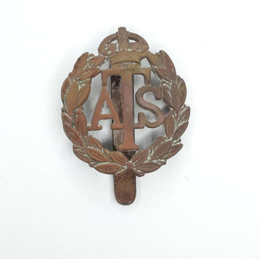 WW2 ATS Cap Badge