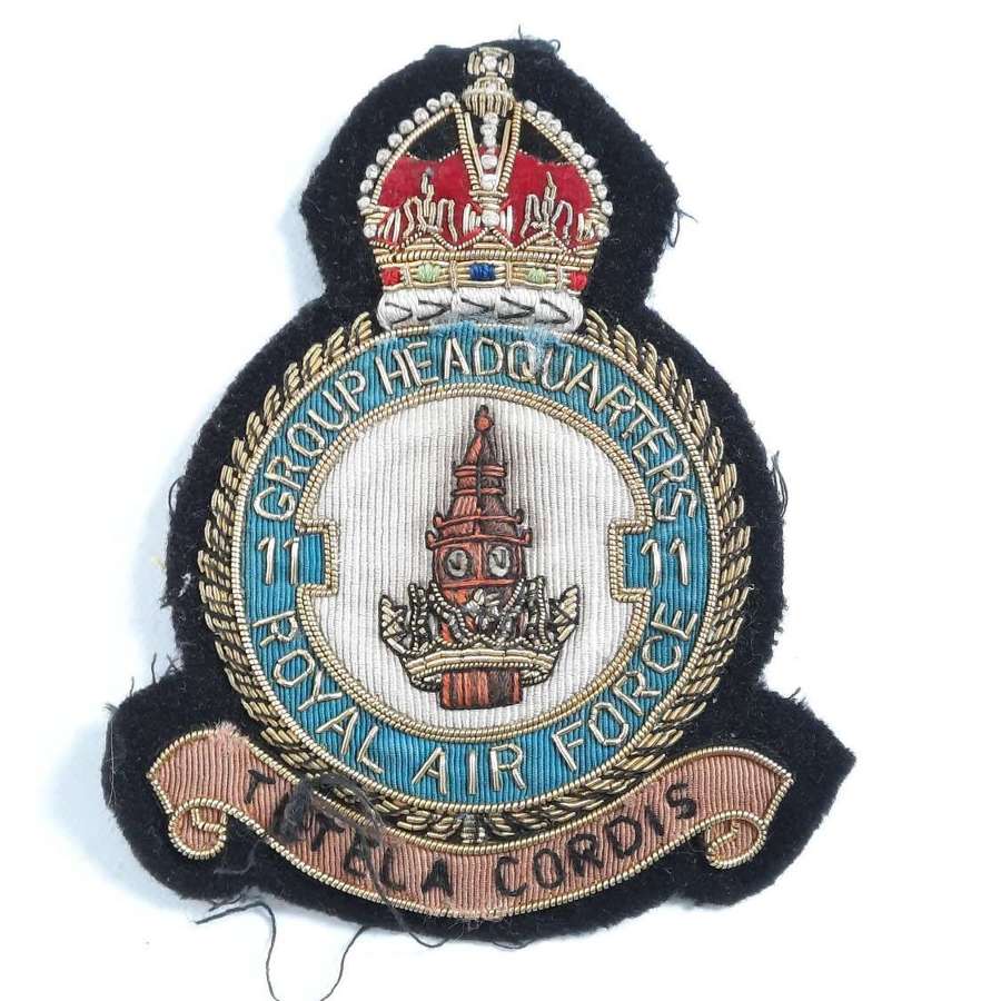 RAF 11 Squadron Blazer Badge