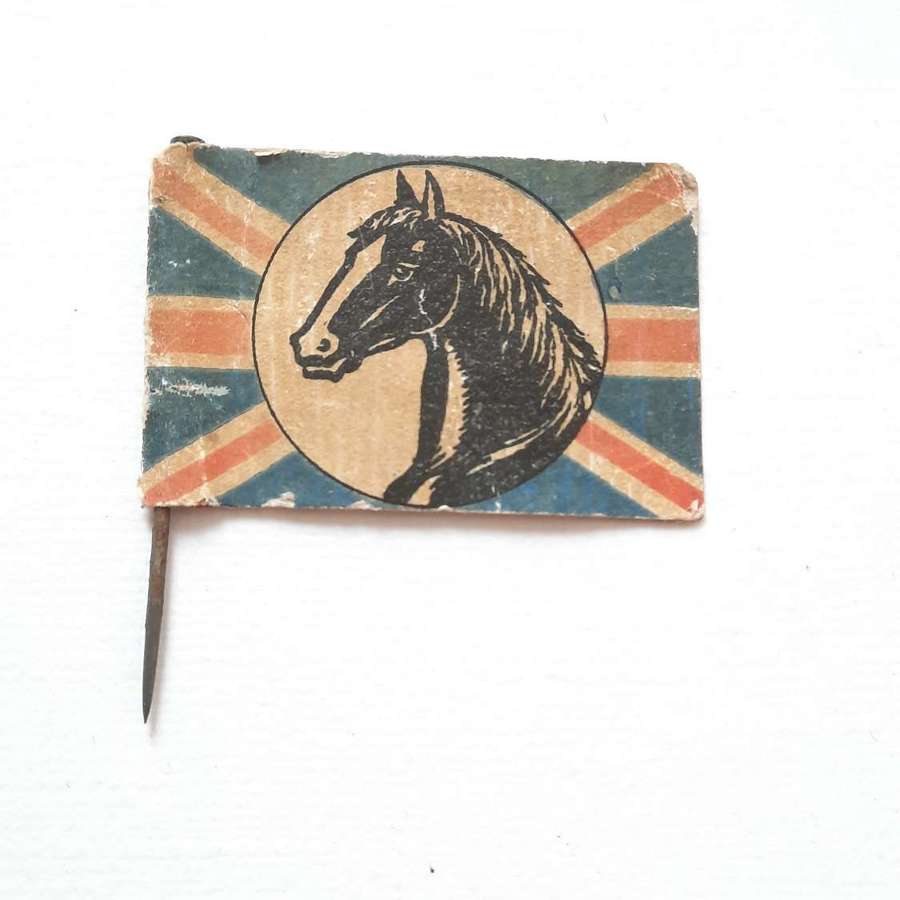 WW1 War Horses Flag Day Pin Badge