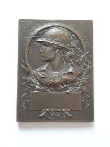WW1 Verdun Prud'Homme Plaquette