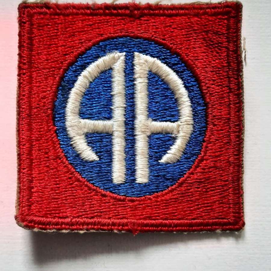 WW2 US 82nd Airborne Division Patch