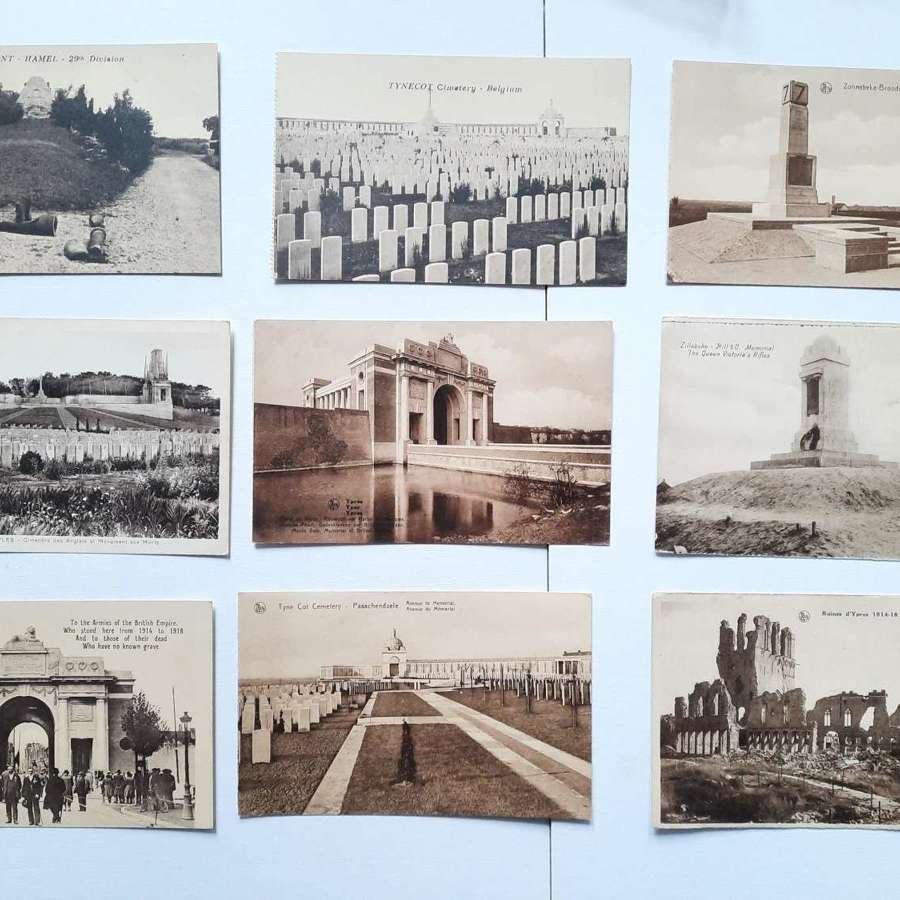 First World War Memorials Postcards