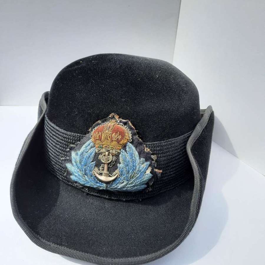 WW2 WRNS Officer's Tricorn Hat