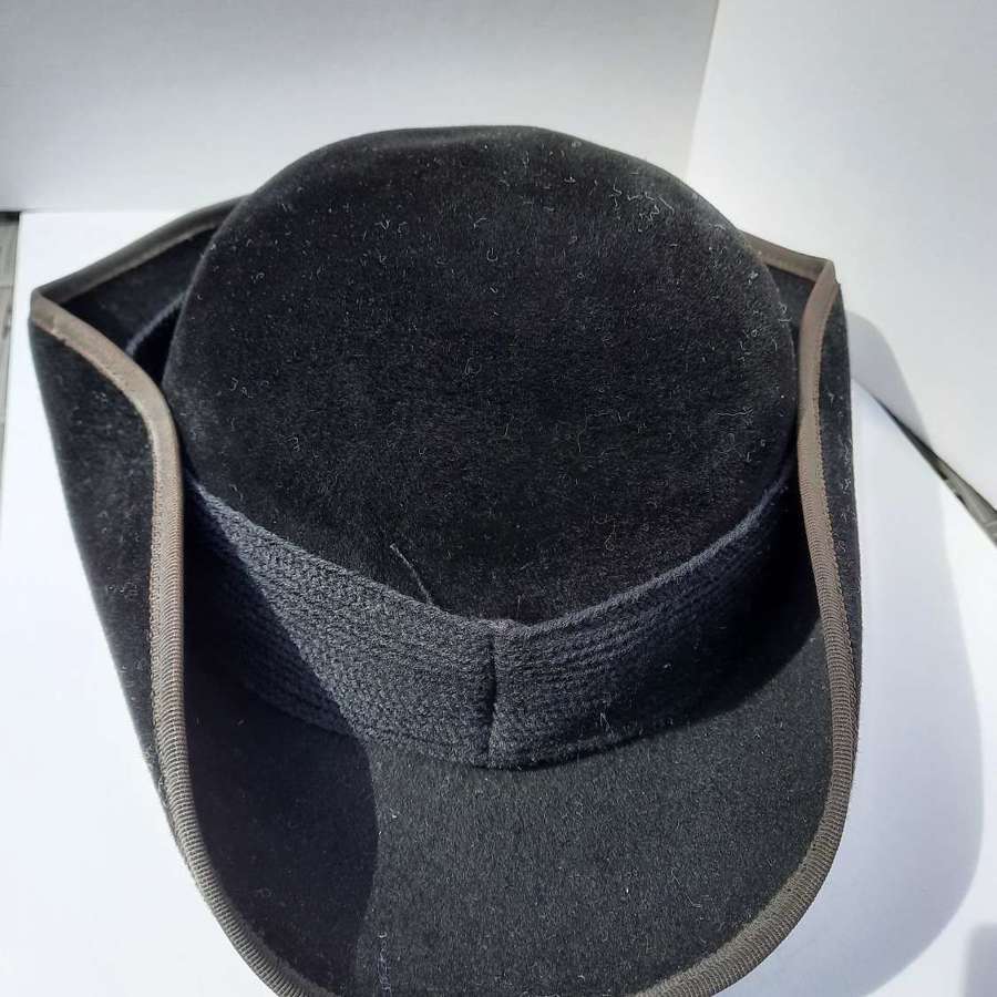 WW2 WRNS Unbadged Officer's Tricorn Hat