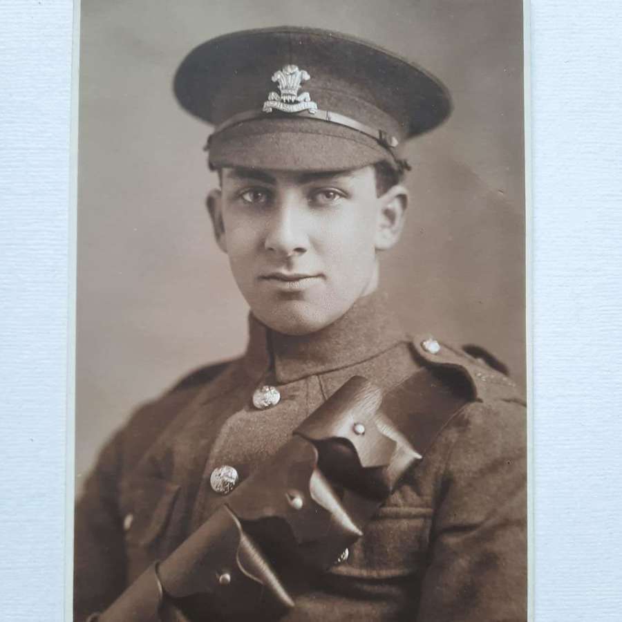 WW1 3rd Dragoon Guards Portrait Postcard