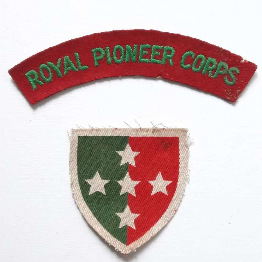 Southern Command Royal Pioneer Corps Insignia