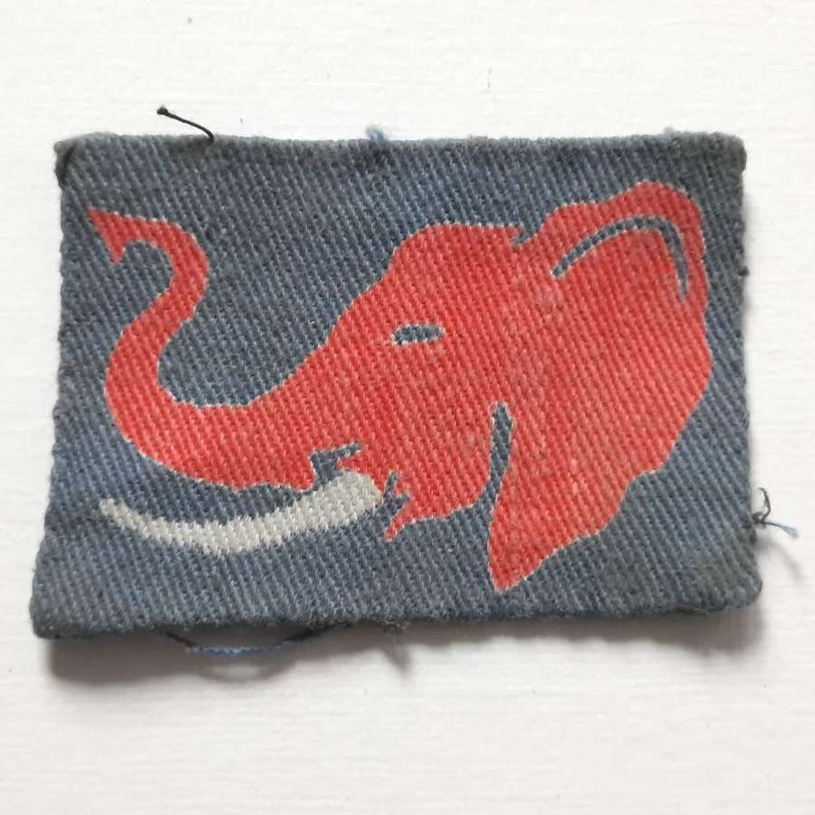 WW2 British Troops Persia & Iraq Printed Patch