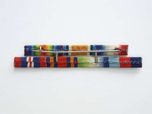 WW1 and WW2 Medal Ribbon Bar