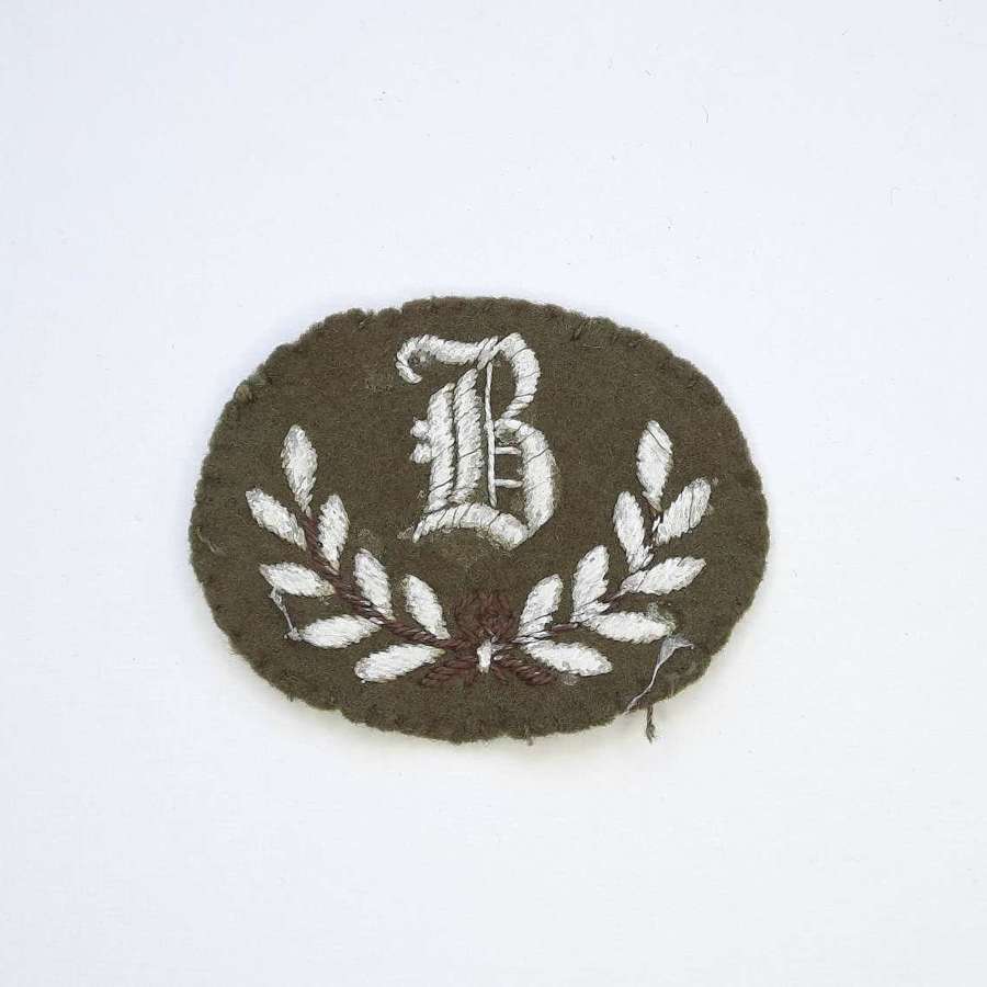 WW2 Bren Gun Qualification Patch
