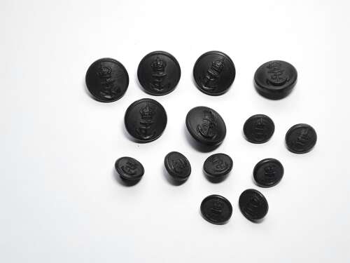 WW2 Royal Navy Plastic Buttons