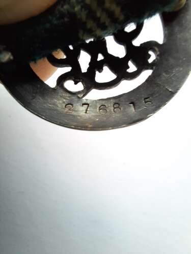 Silver War Badge Seaforth Highlanders