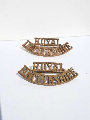 Royal Lincolnshire Shoulder Titles