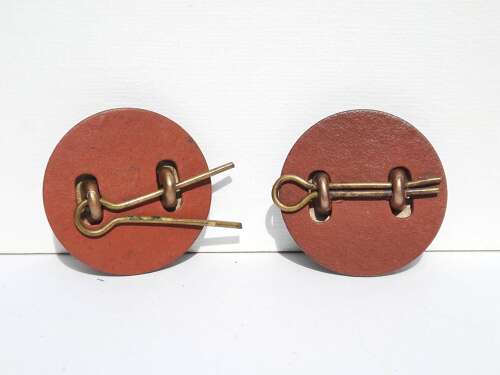 Pair of Flight Sergeant Plastic Crowns