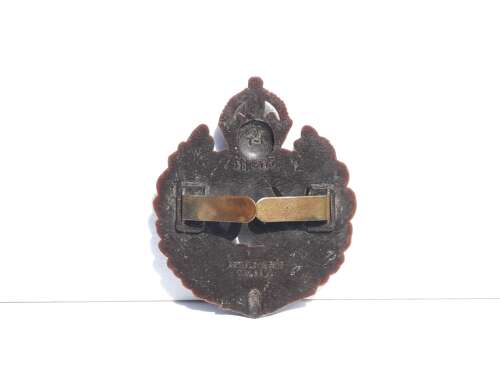 Royal Engineers Plastic Cap Badge