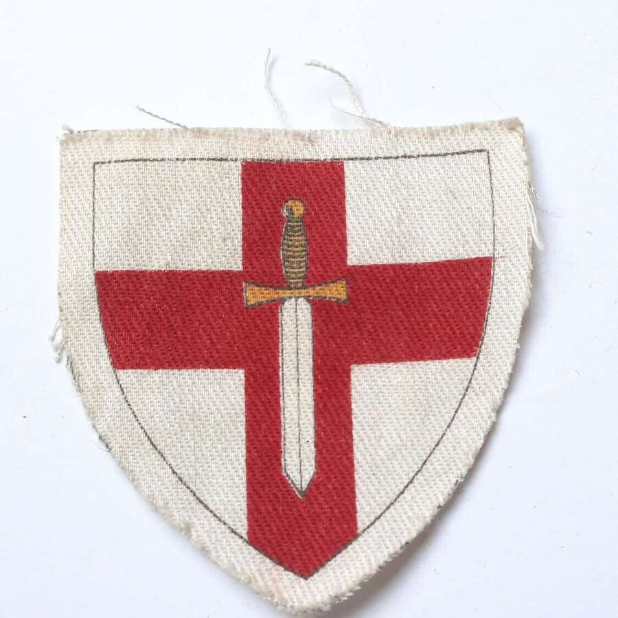 WW2 British 1st Army and 2nd AGRA Printed patch