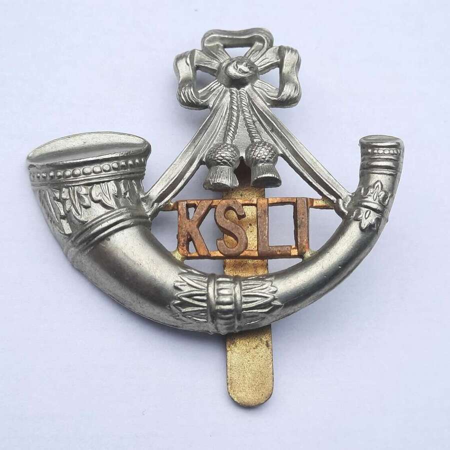 King's Shropshire Light Infantry Cap Badge