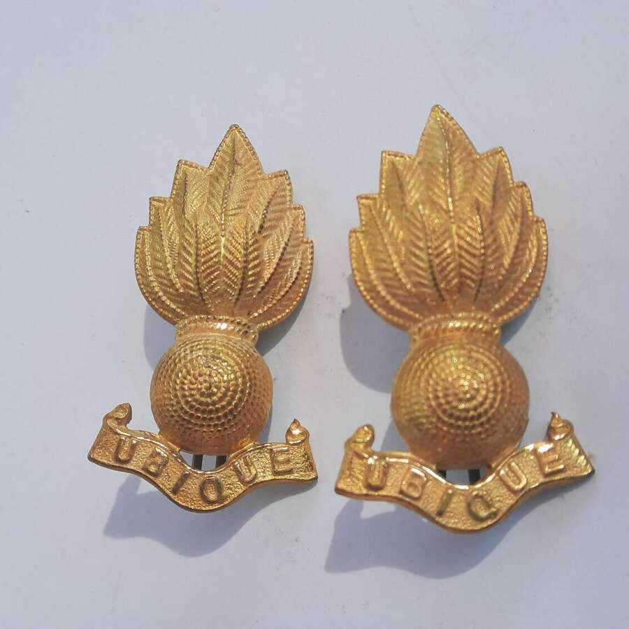 Royal Engineers Collar Badges