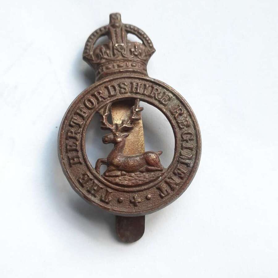 Hertfordshire Regiment Cap Badge