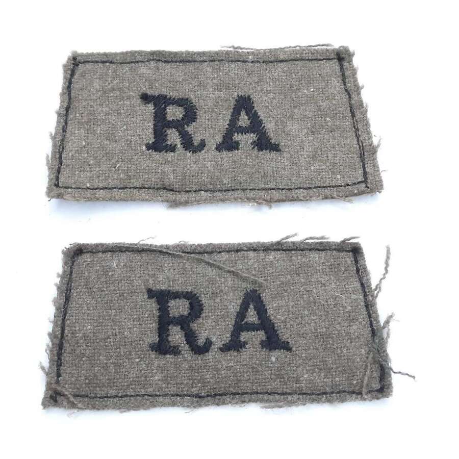 Royal Artillery Slip on Shoulder Titles