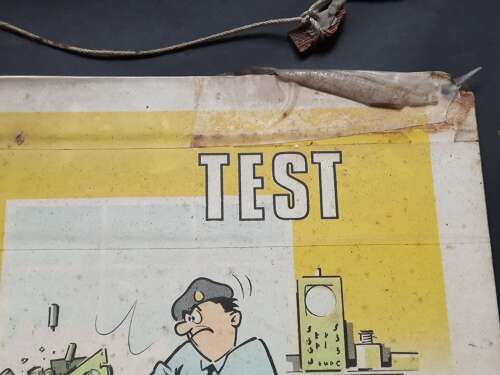 RAF Training Poster 'TEST'