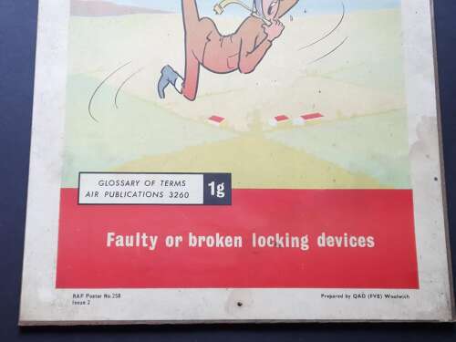 RAF Training Poster 'EXAMINE'