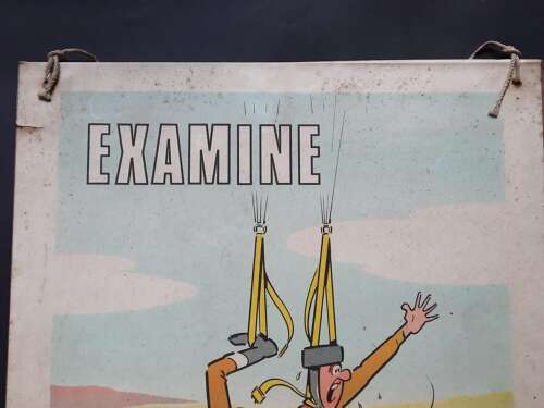 RAF Training Poster 'EXAMINE'