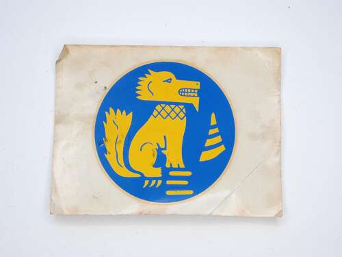 Chindits Helmet Decal Transfer