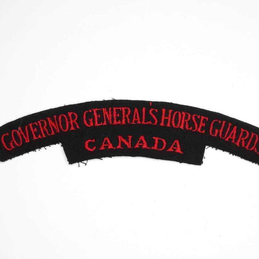 Governor General's Horse Guards Canada Shoulder Title