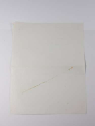 Field Marshal Cassels Autographed Letter