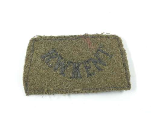 Royal West Kent Slip On Shoulder Title