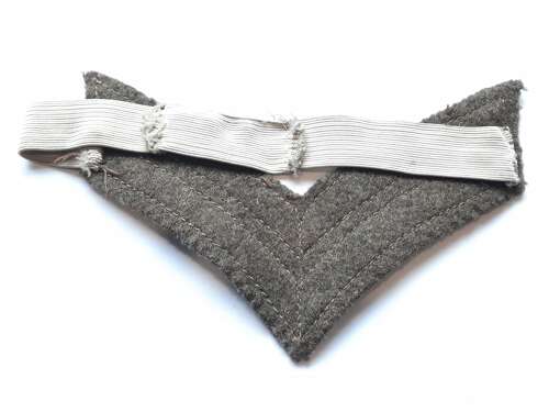 WW2 British Army Corporal Rank on Elastic
