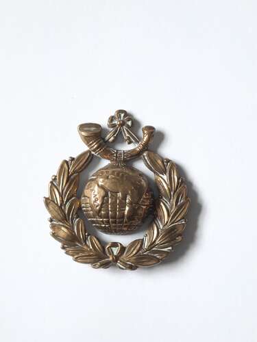 WW1 Royal Marines Light Infantry Cap Badge