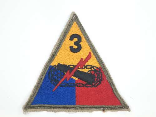 WW2 US 3rd Armored Division Patch