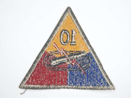WW2 US 10th Armored Division Patch