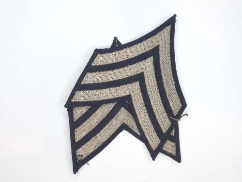 WW2 US Army Sergeant Rank Stripes Pair