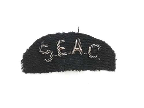 WW2 SEAC Shoulder Title