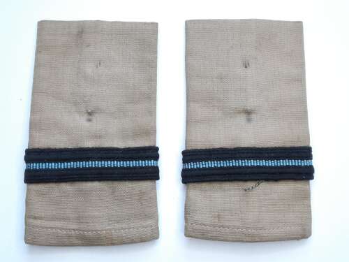 WW2 RAF Flying Officer Tropical Rank Slides