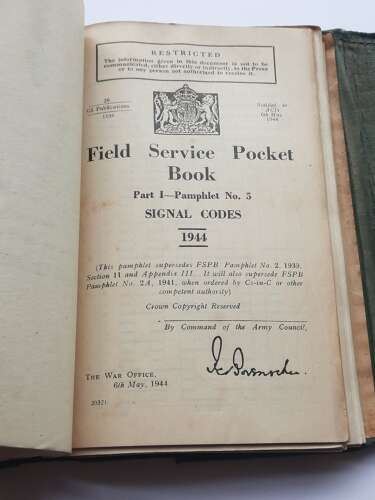 Royal Engineers Pocket Book 1944