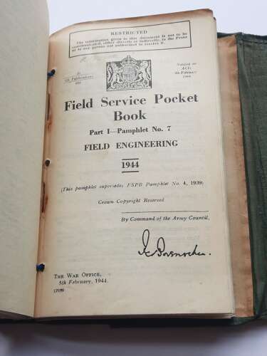 Royal Engineers Pocket Book 1944