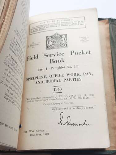 Royal Engineers Pocket Book 1944