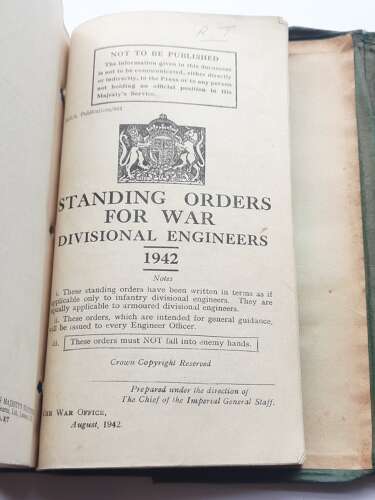 Royal Engineers Pocket Book 1944