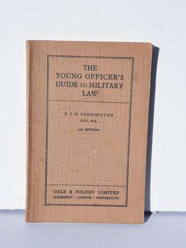 The Young Officer's Guide to Military Law